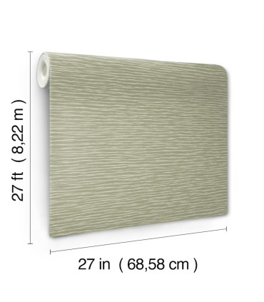 ZA8045 - Lotus Weave Moss Wallpaper-Tea Garden 2
