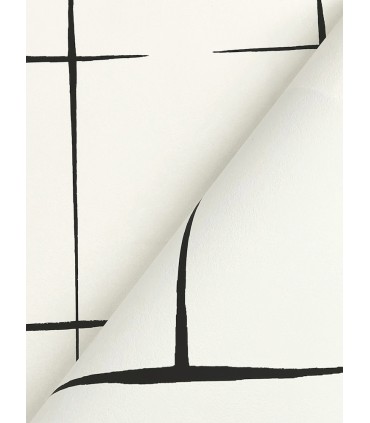 ZA8051 - Malia Black & White Wallpaper-Tea Garden 2