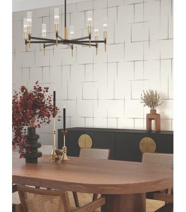 ZA8055 - Malia Grey & White Wallpaper-Tea Garden 2