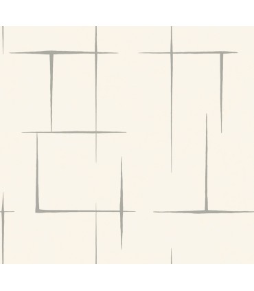 ZA8055 - Malia Grey & White Wallpaper-Tea Garden 2