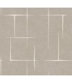 ZA8052 - Malia White & Taupe Wallpaper-Tea Garden 2