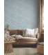 ZA8025 - Morning Shell Blue Wallpaper-Tea Garden 2