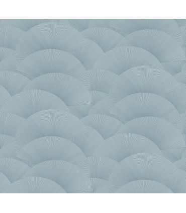 ZA8025 - Morning Shell Blue Wallpaper-Tea Garden 2