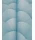 ZA8025 - Morning Shell Blue Wallpaper-Tea Garden 2