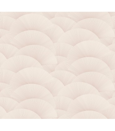 ZA8026 - Morning Shell Blush Wallpaper-Tea Garden 2