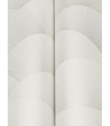 ZA8023 - Morning Shell White & Silver Wallpaper-Tea Garden 2