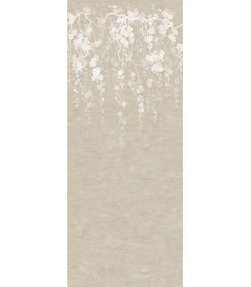 ZA8059M - Sakura Blooms Neutral Wall Mural-Tea Garden 2