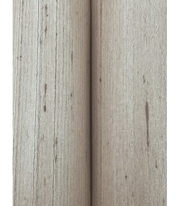 ZA8004 - Saori Taupe Silk Specialty Wallpaper-Tea Garden 2