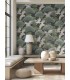 AF6593 - Sprig & Heron Black Wallpaper-Tea Garden 2