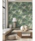 ZA8008 - Sprig & Heron Green Wallpaper-Tea Garden 2