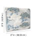 AF6591 - Sprig & Heron Light Blue Wallpaper-Tea Garden 2