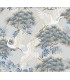 AF6591 - Sprig & Heron Light Blue Wallpaper-Tea Garden 2