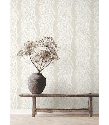 ZA8063 - Timira Beige Wallpaper-Tea Garden 2