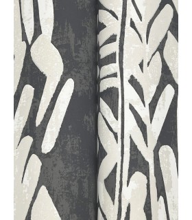 ZA8062 - Timira Charcoal Wallpaper-Tea Garden 2
