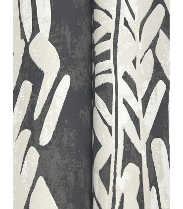 ZA8062 - Timira Charcoal Wallpaper-Tea Garden 2