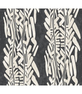 ZA8062 - Timira Charcoal Wallpaper-Tea Garden 2