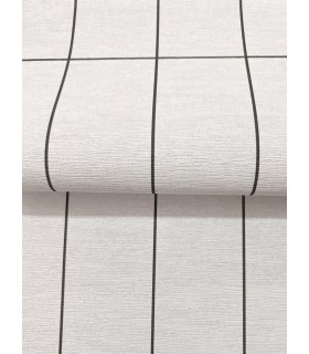 MJ4846 - Boulevard Charcoal 54" Width Wallpaper-Magnolia Home