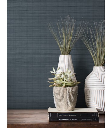 MJ4882 - Loomed Indigo 54" Width Wallpaper-Magnolia Home