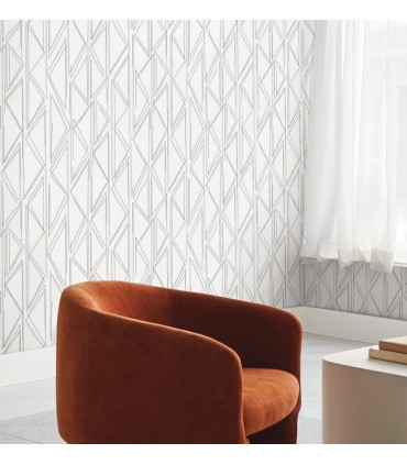 MJ4852 - Side By Side Mineral 54" Width Wallpaper-Magnolia Home