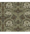 4171-82073 - African Marigold Black Floral Wallpaper-Hidden Treasures Vol 2