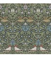 4171-82062 - Bird Multicolor Floral Thicket Wallpaper-Hidden Treasures Vol 2