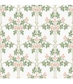 4171-82054 - Blackberry Pink Vine Trellis Wallpaper-Hidden Treasures Vol 2