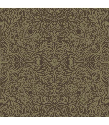 4171-82072 - Ceiling Brown Intricate Floral Wallpaper-Hidden Treasures Vol 2