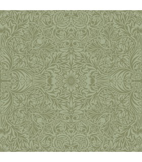 4171-82071 - Ceiling Green Intricate Floral Wallpaper-Hidden Treasures Vol 2