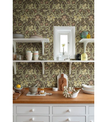 4171-82052 - Iris Plum Wild Gardens Wallpaper-Hidden Treasures Vol 2