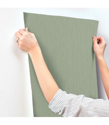 4171-17220 - Midolin Oregano Green Texture Wallpaper-Hidden Treasures Vol 2