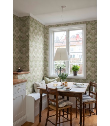 4171-82057 - Myrtle Mauve Floral Ogee Wallpaper-Hidden Treasures Vol 2