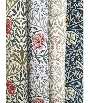 4171-82047 - Oxford Union Sea Green Floral Vines Wallpaper-Hidden Treasures Vol 2