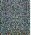 4171-HT84002 - Vine Embroidery Green Wall Mural-Hidden Treasures Vol 2