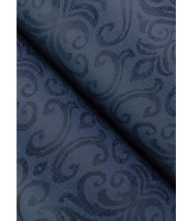 4148-27438 - Adavu Blue Damask Wallpaper-Printworks by Chesapeake