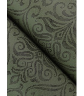 4148-27440 - Adavu Dark Green Damask Wallpaper-Printworks by Chesapeake