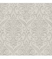 4148-27439 - Adavu Grey Damask Wallpaper-Printworks by Chesapeake