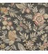 4148-27421 - Begonia Black Floral Trail Wallpaper-Printworks by Chesapeake
