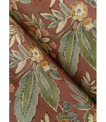 4148-27425 - Begonia Red Floral Trail Wallpaper-Printworks by Chesapeake