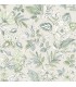 4148-27424 - Begonia Sea Green Floral Trail Wallpaper-Printworks by Chesapeake