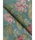 4148-27423 - Begonia Teal Floral Trail Wallpaper-Printworks by Chesapeake
