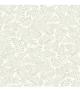 4148-27444 - Chrysantha Sage Berry Branches Wallpaper-Printworks by Chesapeake