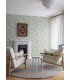 4148-27412 - Goldfinch Green Birds and Blooms Wallpaper-Printworks by Chesapeake