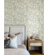 4148-27412 - Goldfinch Green Birds and Blooms Wallpaper-Printworks by Chesapeake