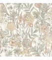 4148-27410 - Goldfinch Peach Birds and Blooms Wallpaper-Printworks by Chesapeake