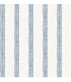 4148-27428 - Mandevilla Blue Vine Stripe Wallpaper-Printworks by Chesapeake