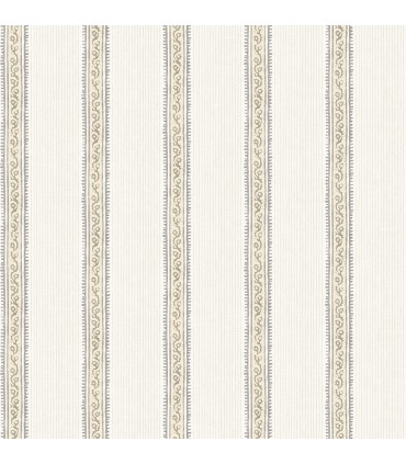 4148-27430 - Mandevilla Honey Vine Stripe Wallpaper-Printworks by Chesapeake
