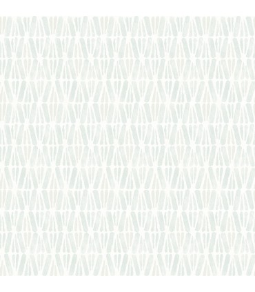 4148-27466 - Nabi Aqua Geometric Wallpaper-Printworks by Chesapeake