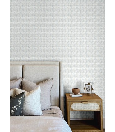 4148-27467 - Nabi Light Blue Geometric Wallpaper-Printworks by Chesapeake