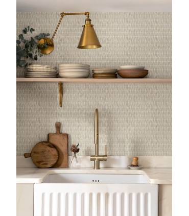 4148-27465 - Nabi Neutral Geometric Wallpaper-Printworks by Chesapeake