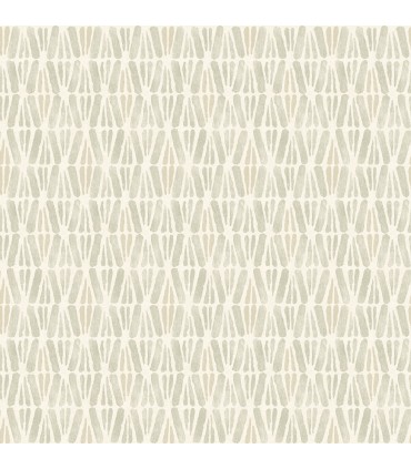 4148-27465 - Nabi Neutral Geometric Wallpaper-Printworks by Chesapeake